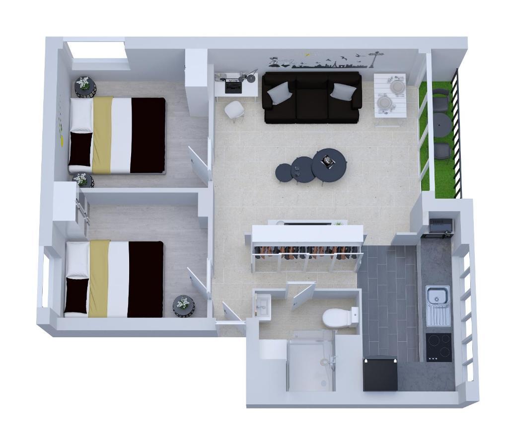 Apt3P-55M2-Parkingfree-5Km From Paris Daire Le Plessis-Robinson Dış mekan fotoğraf