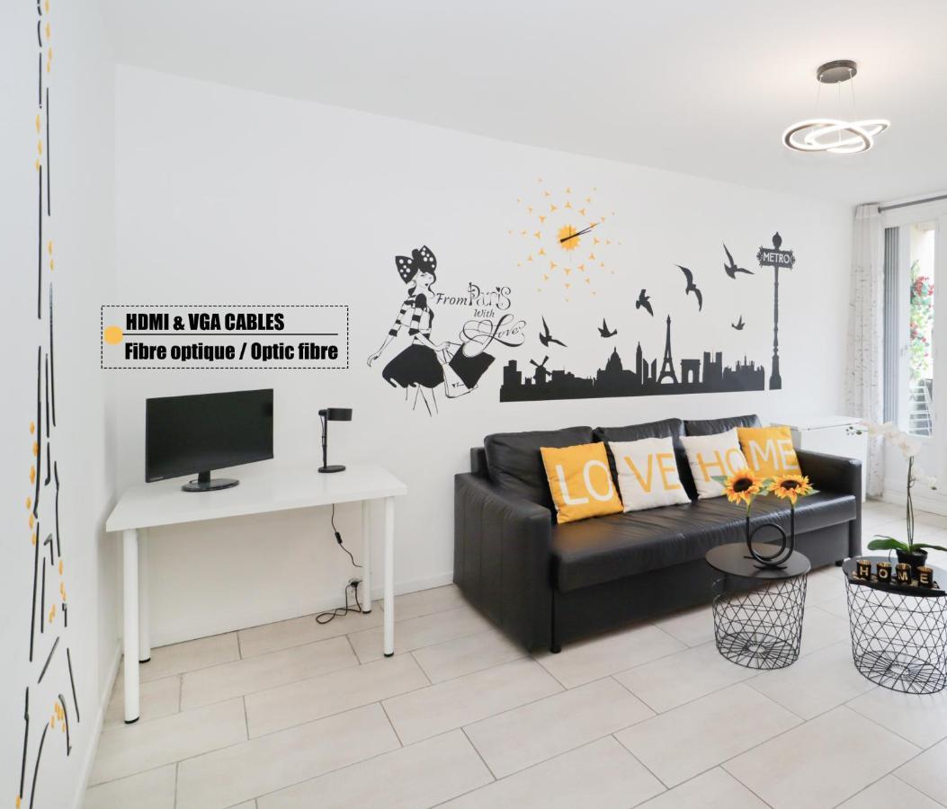 Apt3P-55M2-Parkingfree-5Km From Paris Daire Le Plessis-Robinson Dış mekan fotoğraf